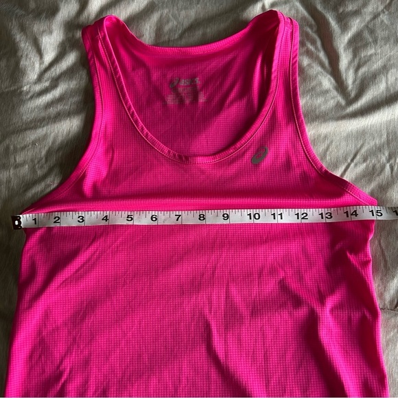 ASICS Vibrant Pink Gym, Athletic, Workout, Lightweight Tank Top for Women - Picture 5 of 6